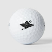 柏鶴 GOLFBALL (Vorderseite)