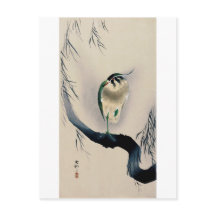 柳 に タ リ, 古 邨 Nord auf dem Zweig Willow, Koson