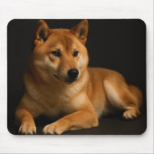 柴犬ポートレート – Shiba Inu Art Mousepad (Vorne)
