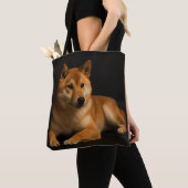 柴犬ポートレート – Shiba Inu Art Tasche (Von Nahem)