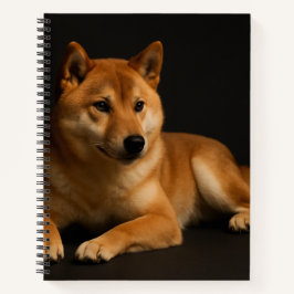 柴犬ポートレート Shiba Inu Spiral Notebook – Graph Notizblock