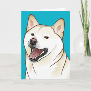 柴 犬 Happy Birthday Shiba Inu Dog Card Karte