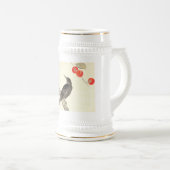 柿 に 烏, 抱 Persimmon und Crow, Hōitsu Bierglas (VorderseiteRechts)