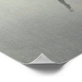 柿 に 猿, 古 Monkey am Persimmonbaum, Ohara Koson, Poster (Ecke)