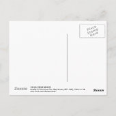 柿 に 猿, 古 Monkey am Persimmonbaum, Ohara Koson, Postkarte (Rückseite)