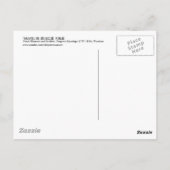 桃 の 花 燕, 広 Peach Blossom and Swallow, Hiroshige, に Postkarte (Rückseite)