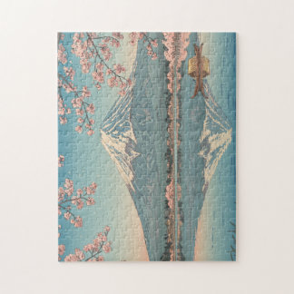 桜と富士山 Sakura and Mt.Fuji Japan Puzzle