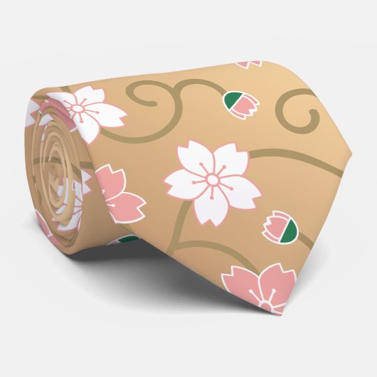 桜唐草 KRAWATTE (Gerollt)