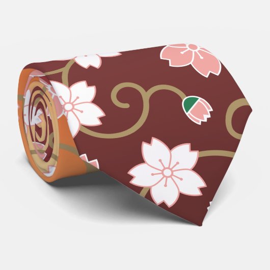 桜唐草 KRAWATTE (Gerollt)