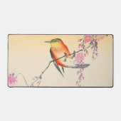 桜 に 鳥, 小 原 邨 Bird & Cherry Blossoms, Ohara Koson Schreibtischunterlage (Vorderseite)