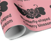 桜 胡 蝶 GESCHENKPAPIER (Rolleneckpunkt)
