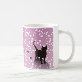 梅と猫 マグカップ KAFFEETASSE