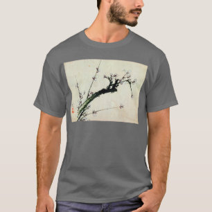 梅花, 北斎 Pflaume blüht, Hokusai, Ukiyo-e T-Shirt