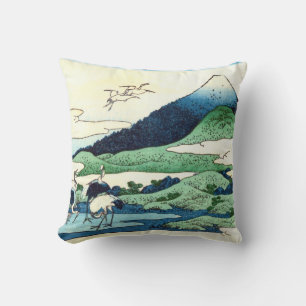 梅 沢, 北 den Fuji 斎 von Umezawa, Hokusai, Ukiyo-e Kissen