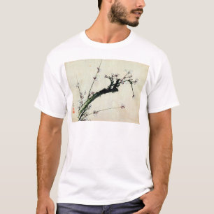 梅 花, 北 斎 Pflaumenblüten, Hokusai, Ukiyo-e T-Shirt