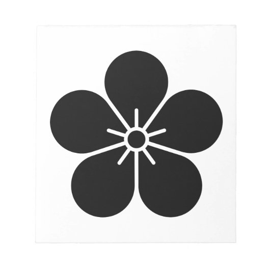 梅 花 NOTIZBLOCK (Vorderseite)