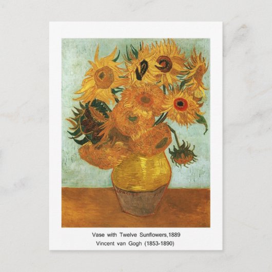 梵 高, Vincent Van Gogh Postkarte (Vorderseite)