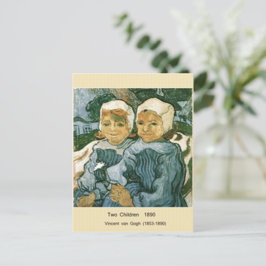 梵 高, Vincent Van Gogh Postkarte (Stehend Vorderseite)