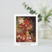 梵 高, Vincent Van Gogh Postkarte (Stehend Vorderseite)