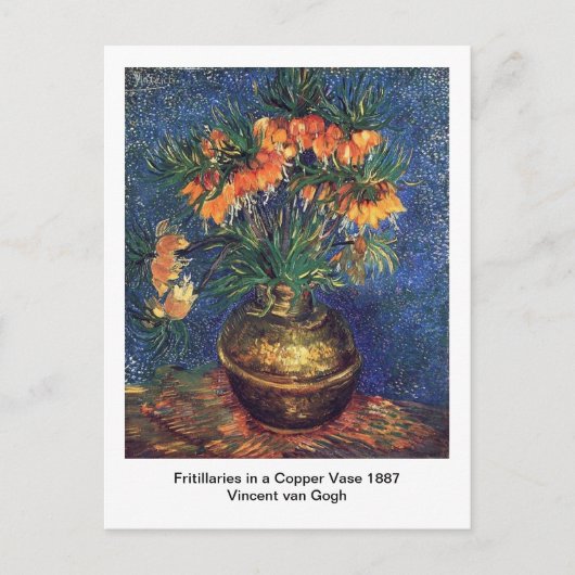 梵 高, Vincent Van Gogh Postkarte (Vorderseite)