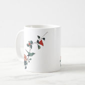 椿と鶯 KAFFEETASSE (Vorderseite Links)