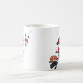 椿と鶯 KAFFEETASSE (Mittel)