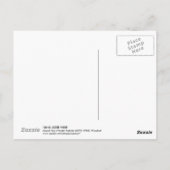 槍 ヶ 岳, Mount Yari, Hiroshi Yoshida, Woodcut Postkarte (Rückseite)