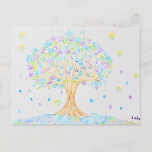 樹 POSTKARTE (Vorderseite)