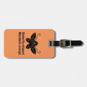 橘 胡 蝶 GEPÄCKANHÄNGER (Vorderseite horizontal)