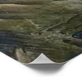 檜図 Cypress Tree Kano Eitoku Poster (Ecke)