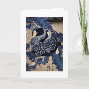 歌舞伎役者, 国芳 Kabuki Schauspieler, Kuniyoshi, Ukiyo-e Karte