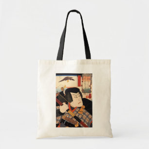 歌舞伎役者, 国芳 Kabuki Schauspieler, Kuniyoshi, Ukiyoe Tragetasche