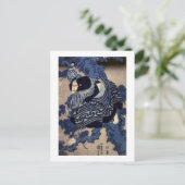 歌 舞 伎 者, 国 Kabuki Schauspieler, Kuniyoshi, Ukiyo-e Postkarte (Stehend Vorderseite)