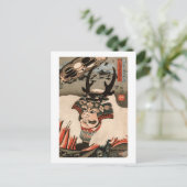 武 田 玄, 国 Takeda Shingen, Kuniyoshi, Ukiyo-e, 芳 Postkarte (Stehend Vorderseite)