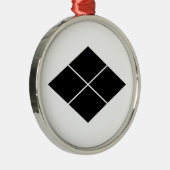 武 田 菱 ORNAMENT AUS METALL (Rechts)