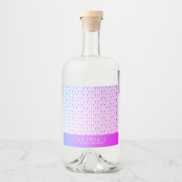 毘 沙 門 甲 japanischen KIMONO Hochzeitsbier & Liquor Alkoholflaschenetikett