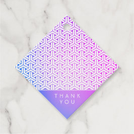 毘 沙 門 甲 KIMONO-Muster Vielen Dank für Ihr Emailtag Geschenkanhänger