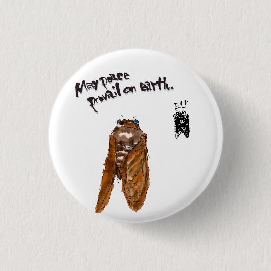 水 墨 家 り画 Nachfolger"あ da詩da人2000000000000000000000 Button (Vorderseite)