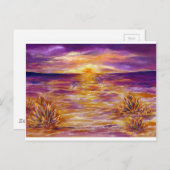 水 晶 と 海4 POSTKARTE (Vorne/Hinten)