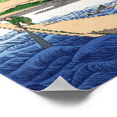 江尻田子の浦, 北斎 POSTER (Ecke)