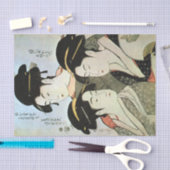 江 の 三 人, 歌 drei wunderschöne Frauen Edo, Utamaro Seidenpapier (Handwerk)