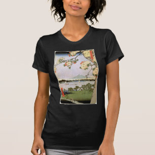 江 の 桜, 広 Kirschblüten 重 Edo, Hiroshige T-Shirt