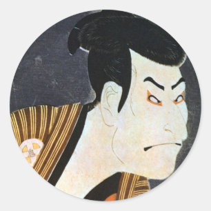江 戸 の 歌 伎 役 舞 RUNDER AUFKLEBER