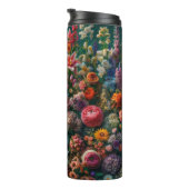 沢山の花々 THERMOSBECHER (Nach rechts gedreht)