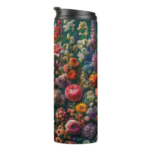 沢山の花々 THERMOSBECHER (Nach rechts gedreht)