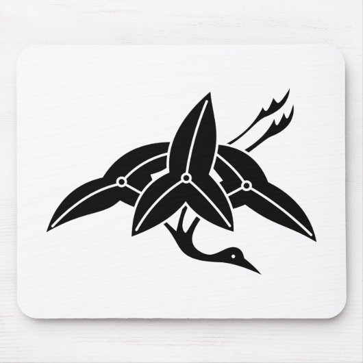 沢 瀉 鶴 MOUSEPAD (Vorne)