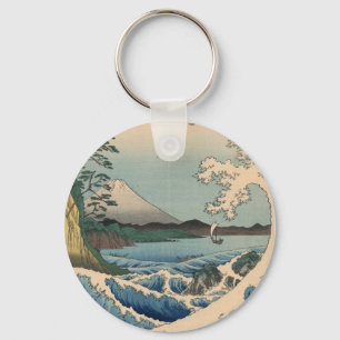 波 と 富 山, 広 重 Wave und Mount Fuji, Hiroshige Schlüsselanhänger