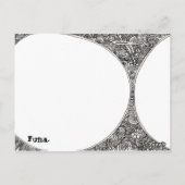 洞 窟 POSTKARTE (Rückseite)