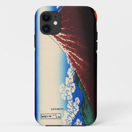 浮世絵 山下白雨 葛飾北斎 Case-Mate iPhone HÜLLE (Rückseite)