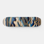 【浮 絵 世 トアティ北シ斎 SKATEBOARD (Horizontal)